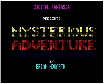 Mysterious Adventure 10 - Ten Little Indians (19xx)(Digital Fantasia)[LOADER] screen shot title